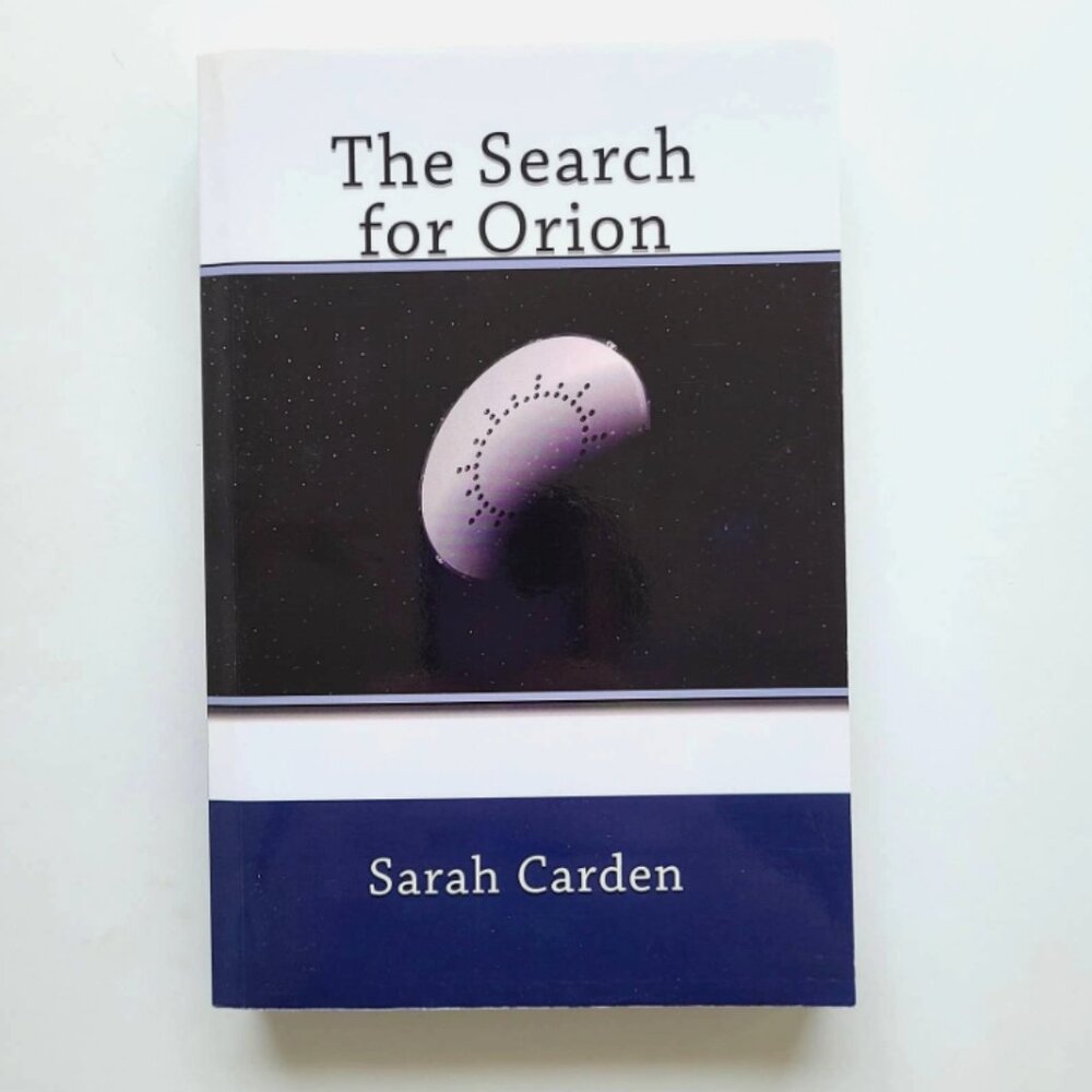 Book The Search for Orion Sarah Carden Signed SciFi Space Pbk